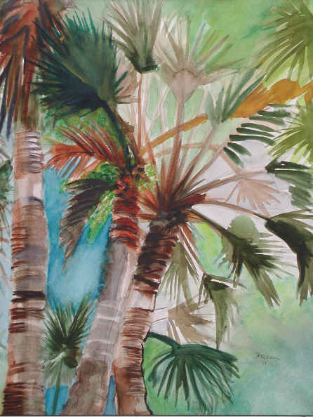 Celestial Palms