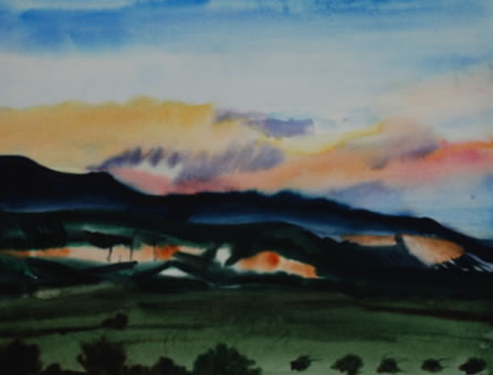 West of the Pedernal
