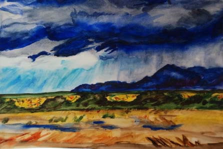 High Desert Rainstorm