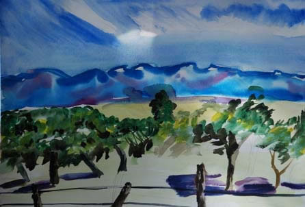 Manzanos from Ranger Road